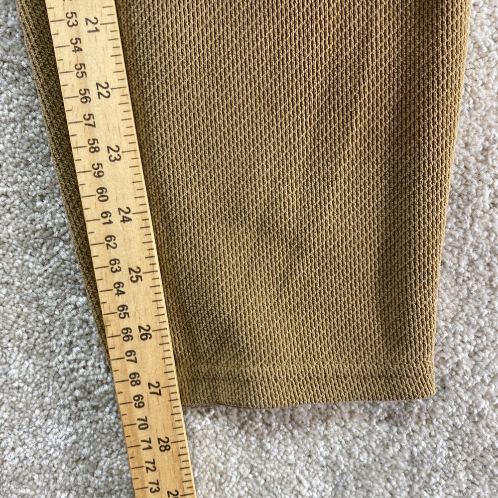 HUE Pants Womens XL Brown‎ Textured Corduroy Knit Pull On Pockets High Rise - Picture 6 of 11